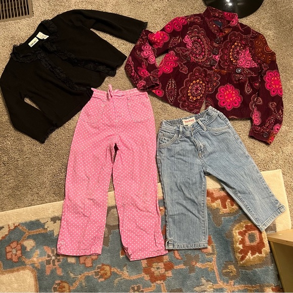 Vintage early 2000s girl clothing bundle OshKosh B’gosh gap & Cherokee size 4T - Picture 1 of 12